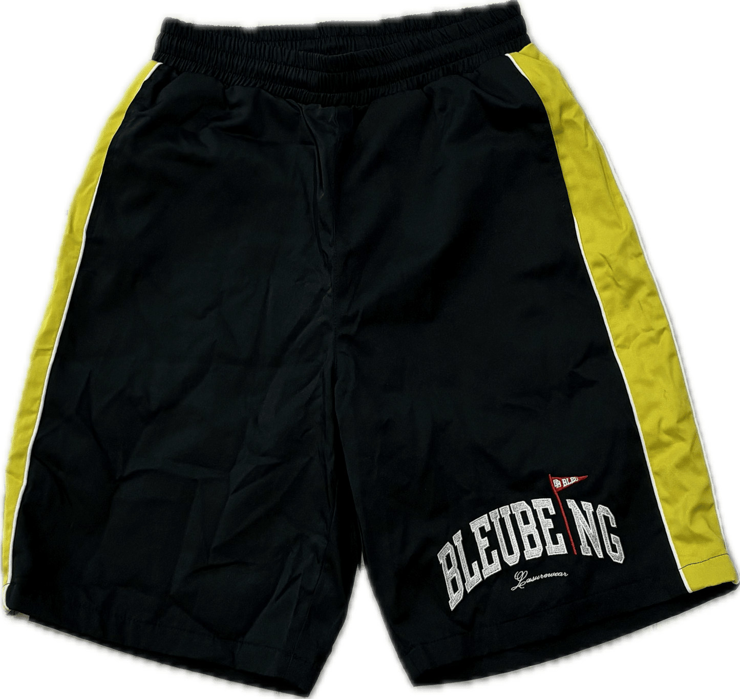 Showcase Bleubeing Navy Blue Momentum Windbreaker Shorts