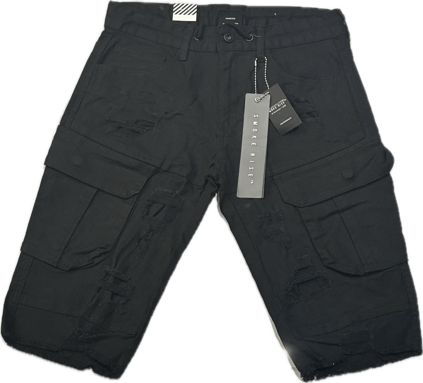 Smoke Riser Black Shorts