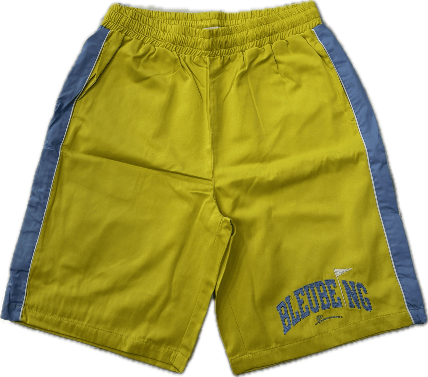 Showcase Bluebeing Yellow Momentum Windbreaker Shorts