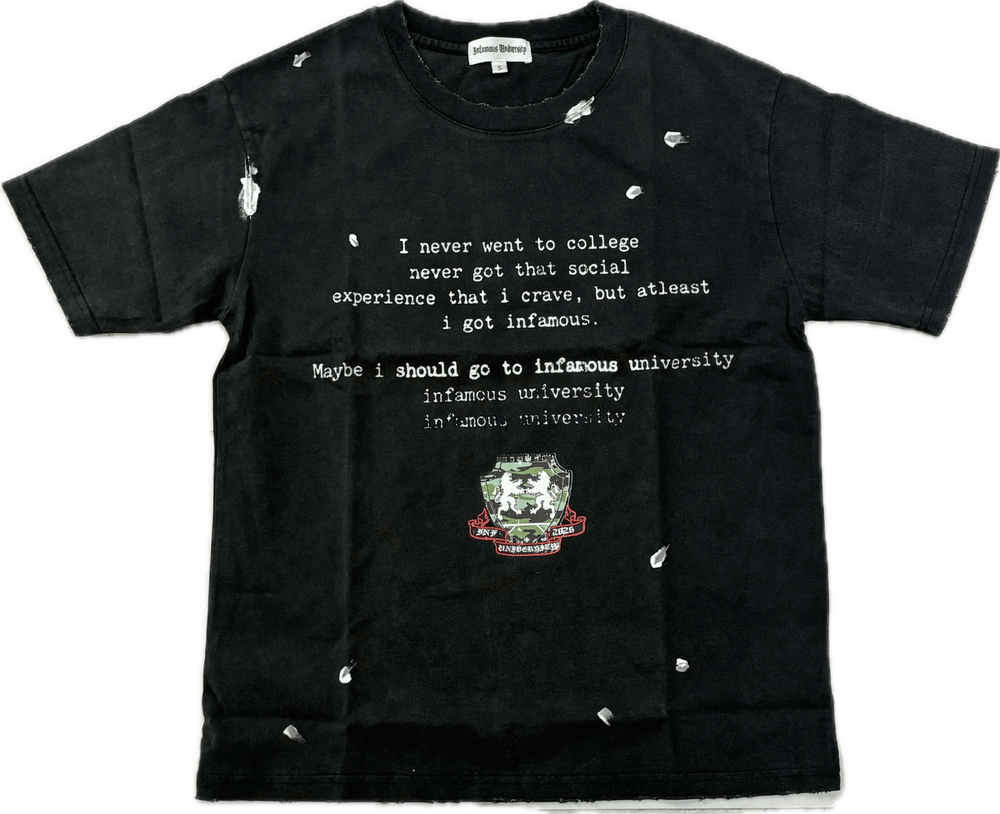 Showcase Infamous University Tee