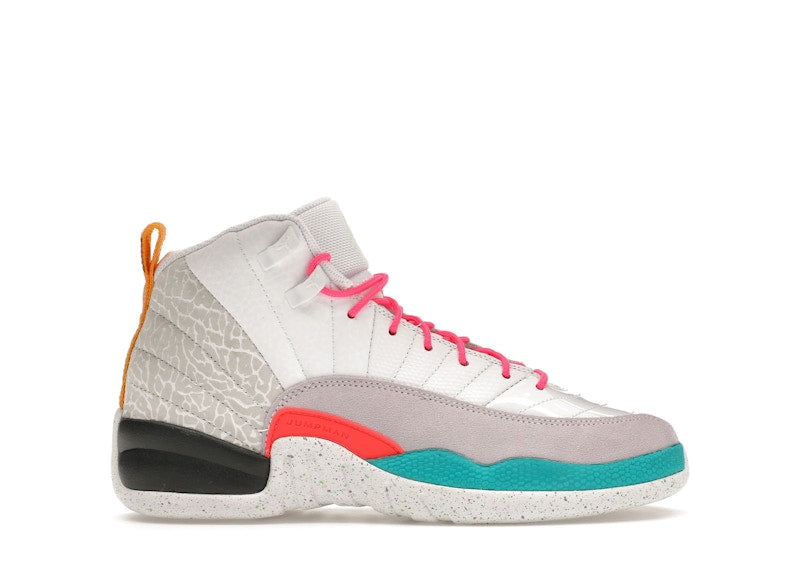 Jordan 12 Retro White Vapor Green (GS)