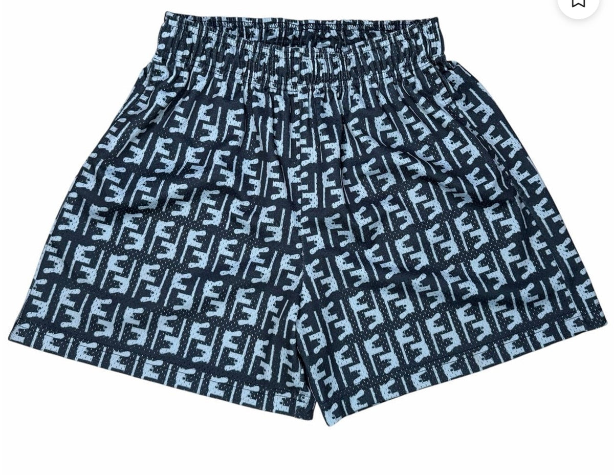 Bravest Studios Midnight Navy Fendi Shorts