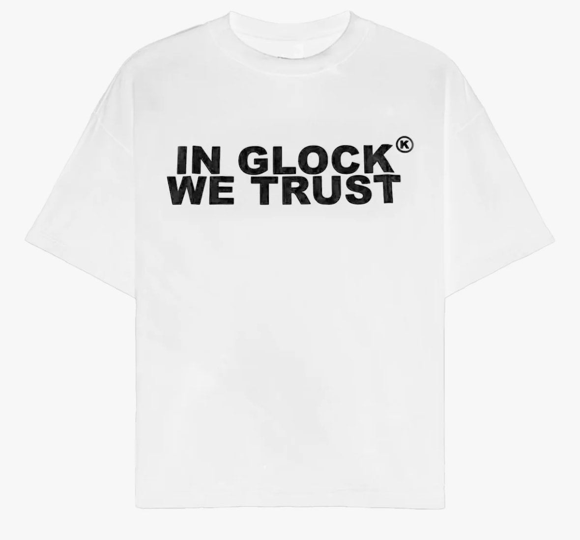 Kixks In Glock We Trust Tee White/Black