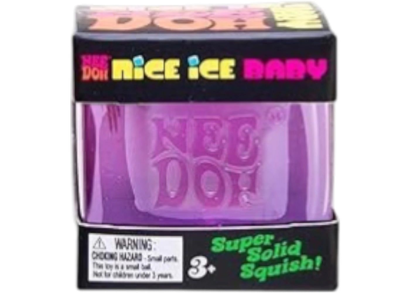 NeeDoh NeeDoh Nice Ice Baby Squishy Fidget Toy Purple