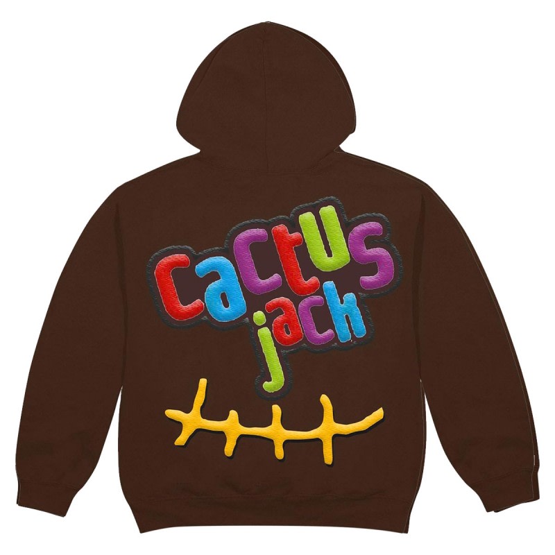 Cactus Jack x Mcdonalds Brown Hoodie Smile