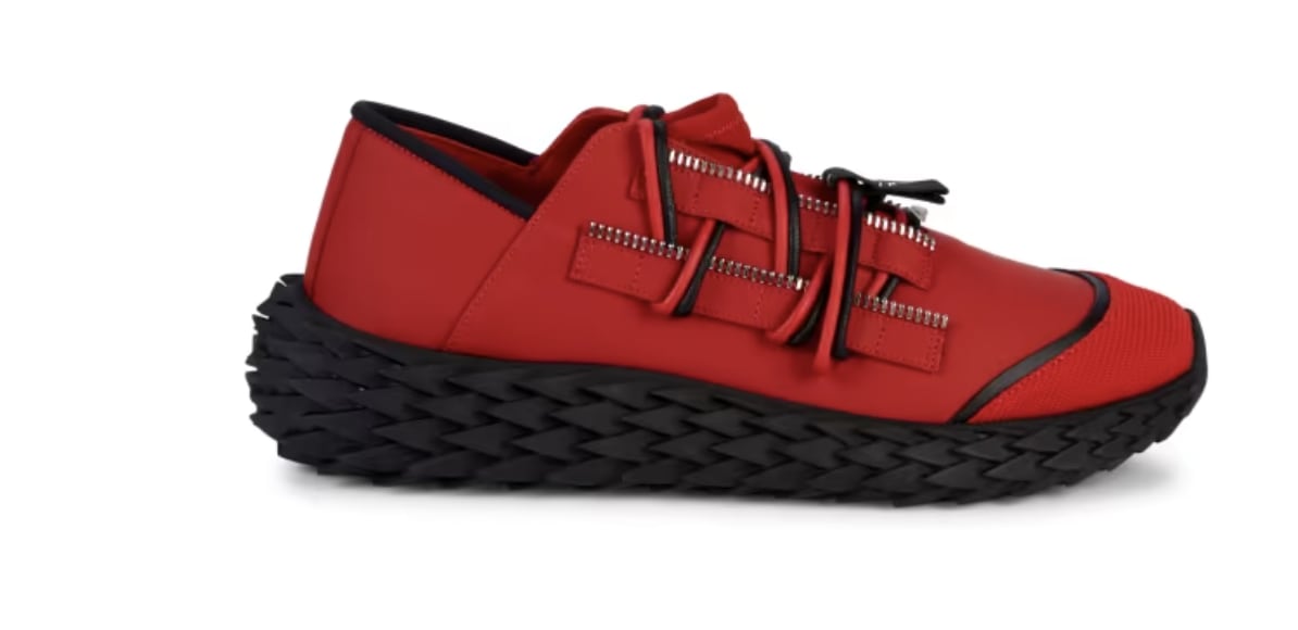 Giuseppe Zanotti Urchin Leather Platform Runners