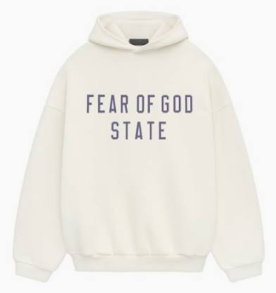 Fear of God State Eggshell Hoodie