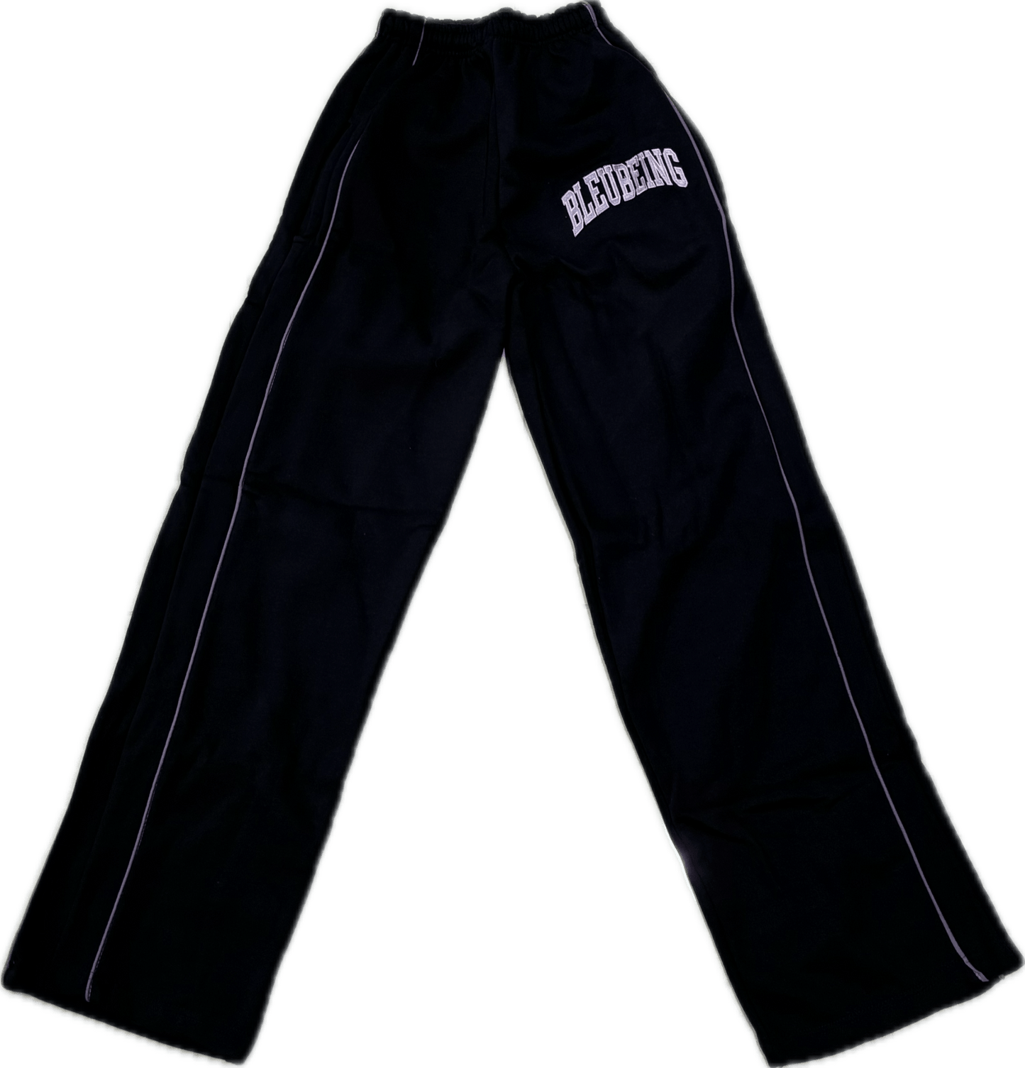 Showcase Bleubeing Navy Heritage Wide Leg Sweatpants