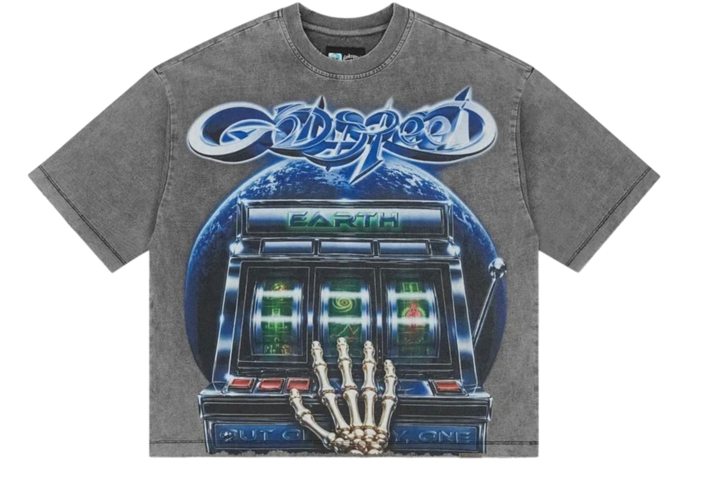 Godspeed Polymrkt T-Shirt "Grey Wash"