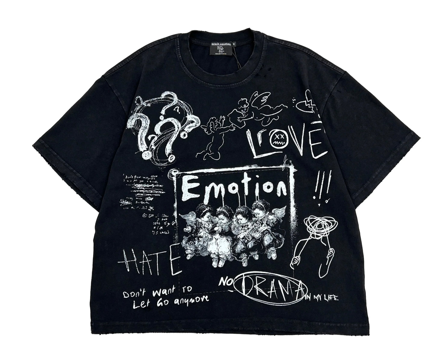 Mixed Emotions Black “Chaos” Tee