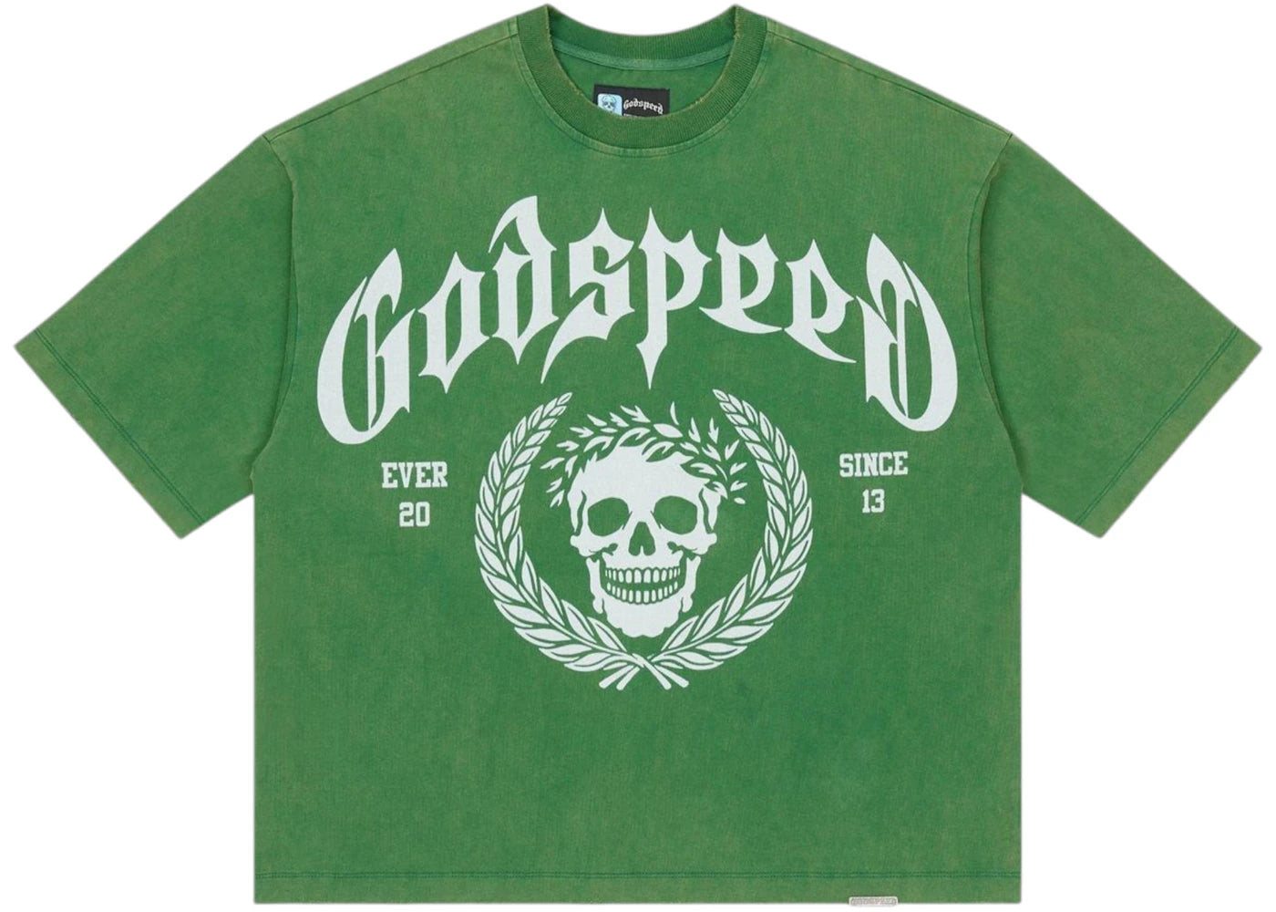 Godspeed Victor Crest T-shirt Green