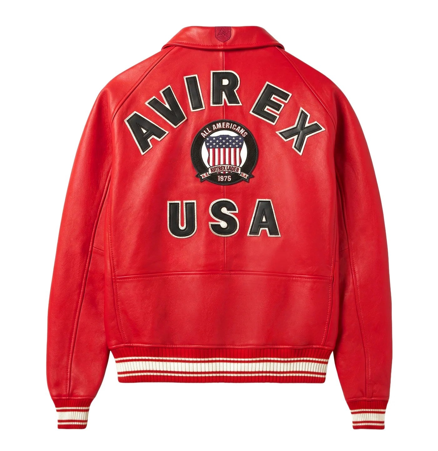 Avirex Icon Jacket Salvage Red