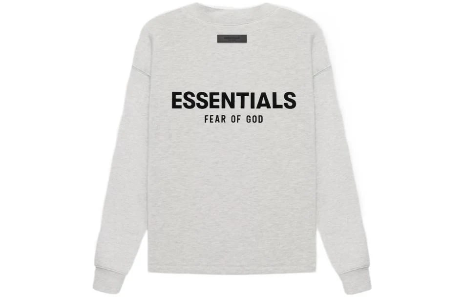 Fear of God Essentials Light Oatmeal Crewneck