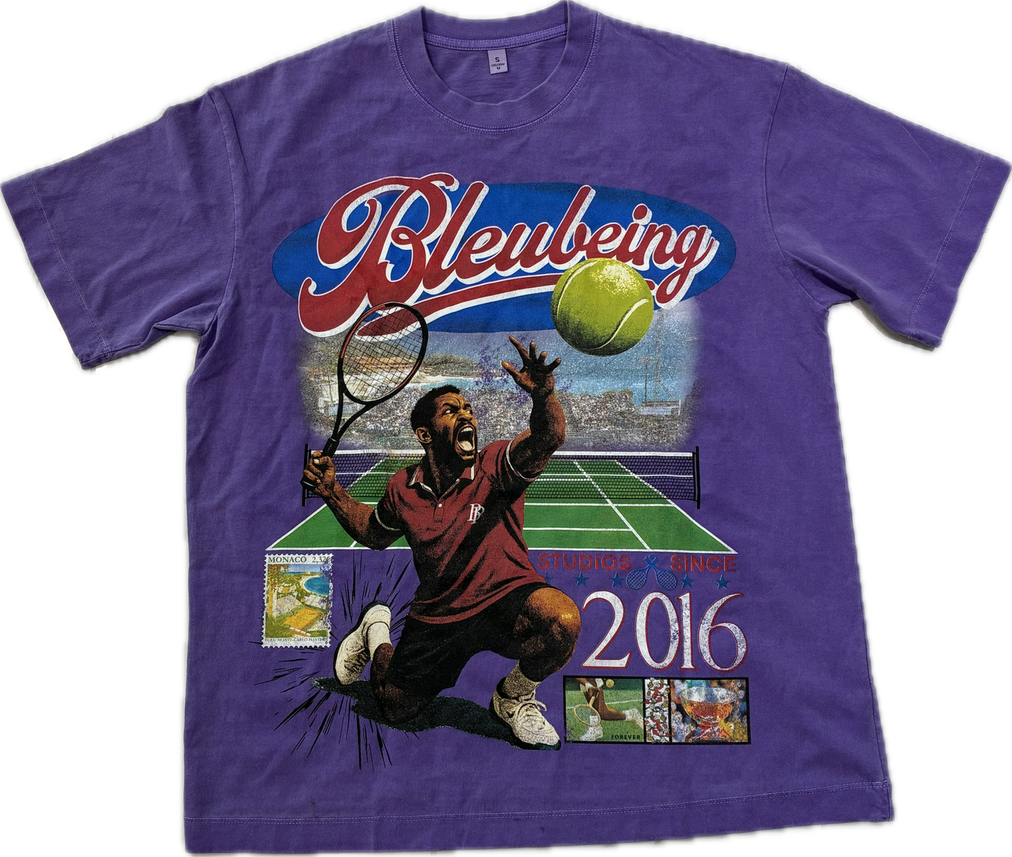 Showcase Bleubeing Purple Tennis Tee