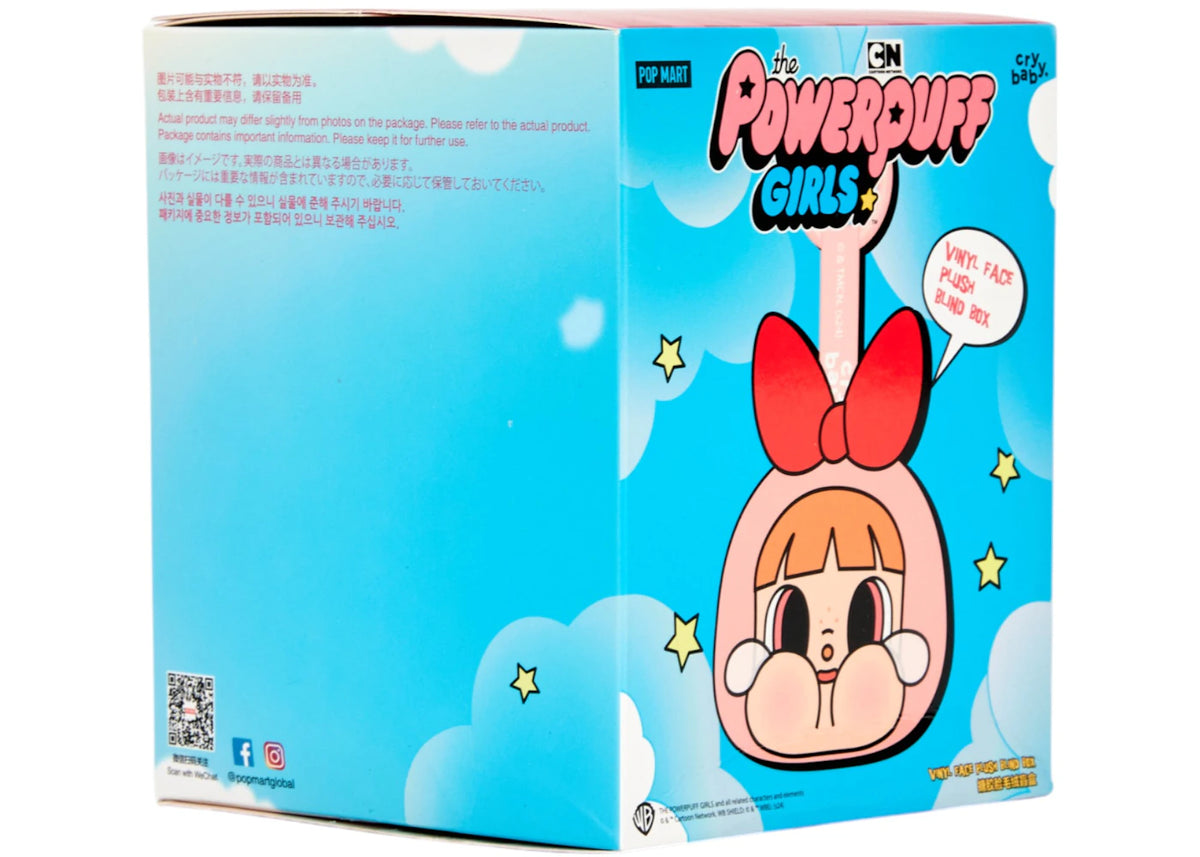 Pop Mart CryBaby x Powerpuff Girls Series Vinyl Face Plush Blind Box