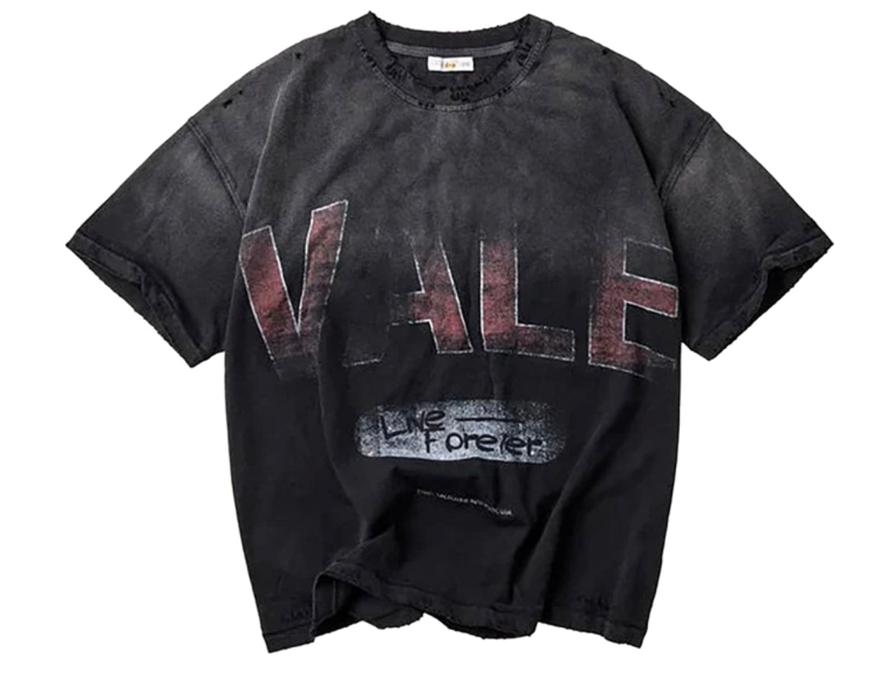 Vale Big Logo Tee Black