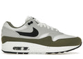 Nike Air Max 1 White Black Medium Olive