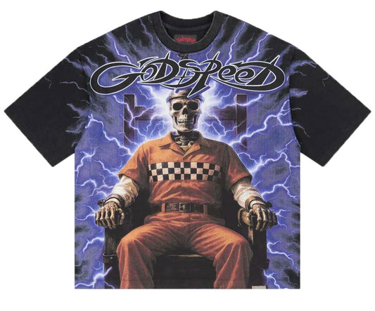 Godspeed Culture Shock Tee Grey Wash