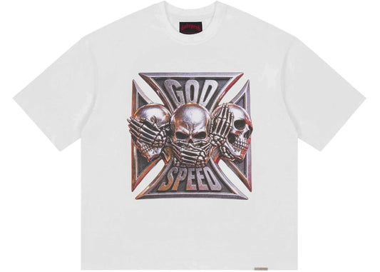 Godspeed Omerta Tee White