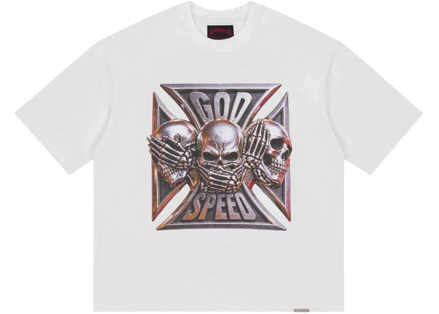 Godspeed Omerta Tee White
