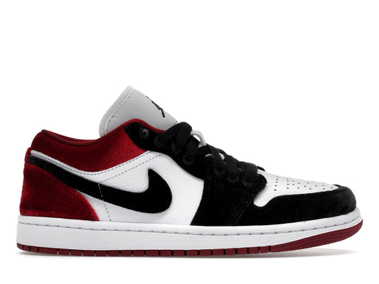 Jordan 1 Low SE Velvet Black Toe (Women's)