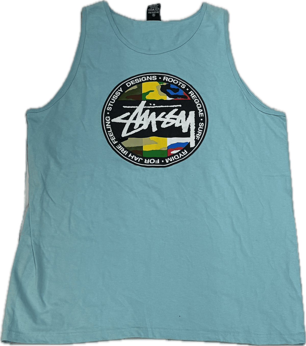 Stussy Blue Tank Top