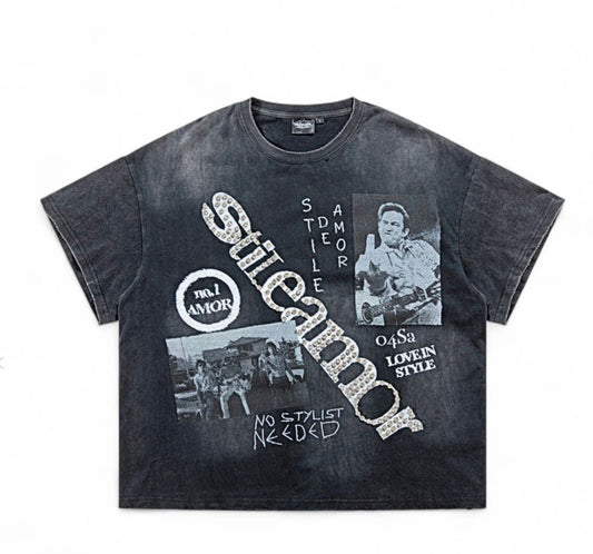 Stile De Amor Black No Stylist Tee