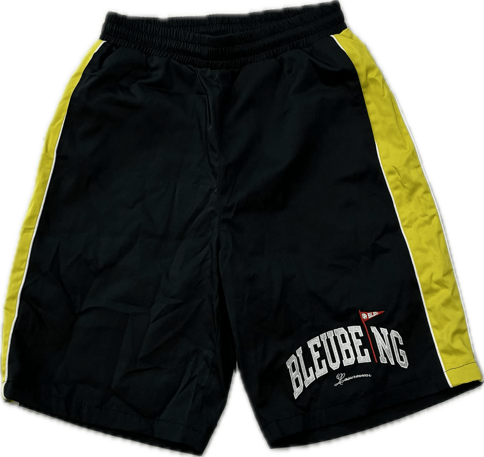 Showcase Bleubeing Navy Blue Momentum Windbreaker Shorts