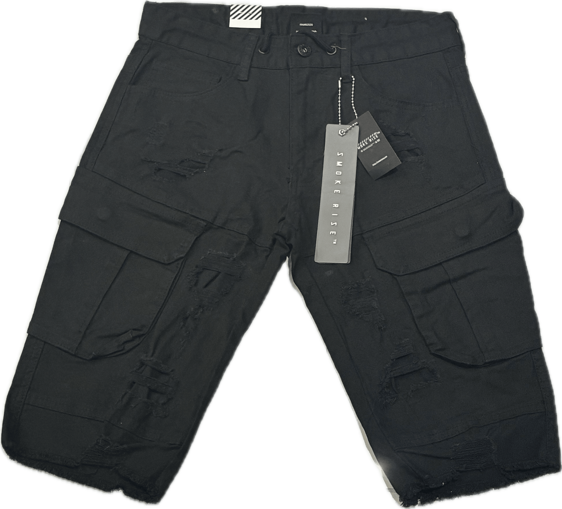 Smoke Riser Black Shorts 