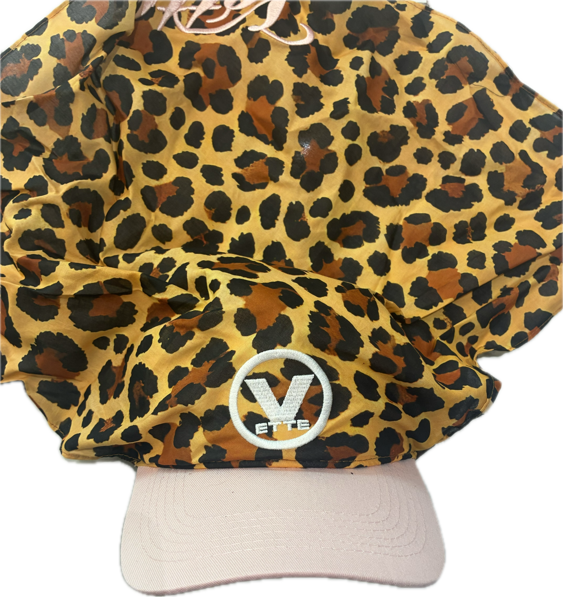Showcase Vette Cheetah Truckers Hat Pink