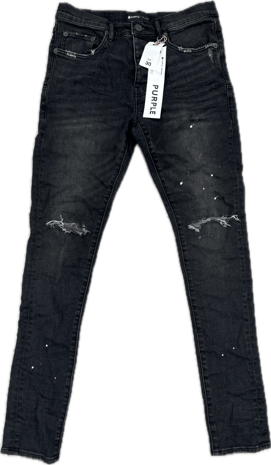 Purple Brand Black Overspray