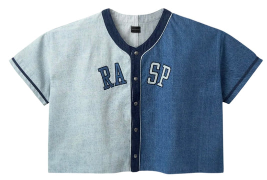 GV Gallery Raspberry Hills Two-Tone Denim Jersey