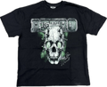 Retrovert Green Bolted Cranium Tee Black