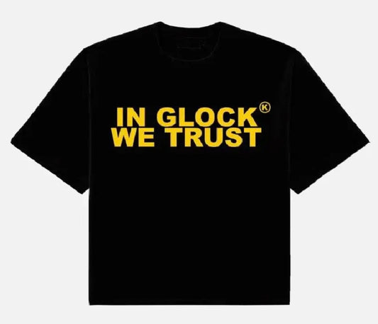 Kixks In Glock We Trust Tee Black/Yellow