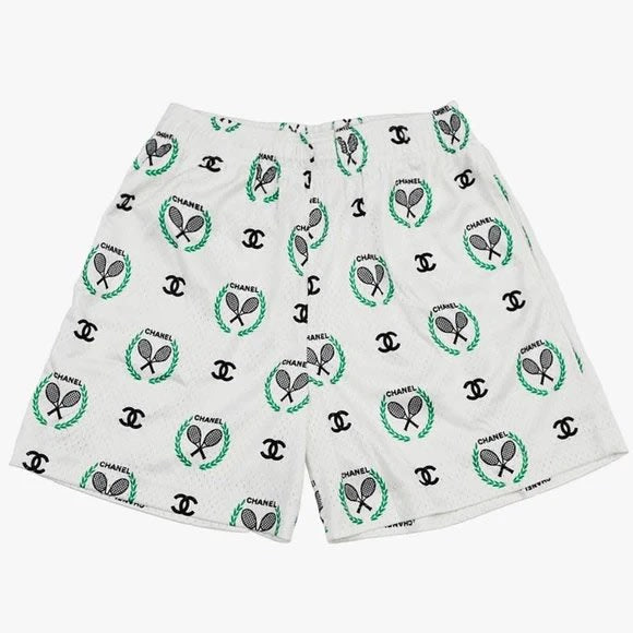 Bravest Studio White Chanel Shorts