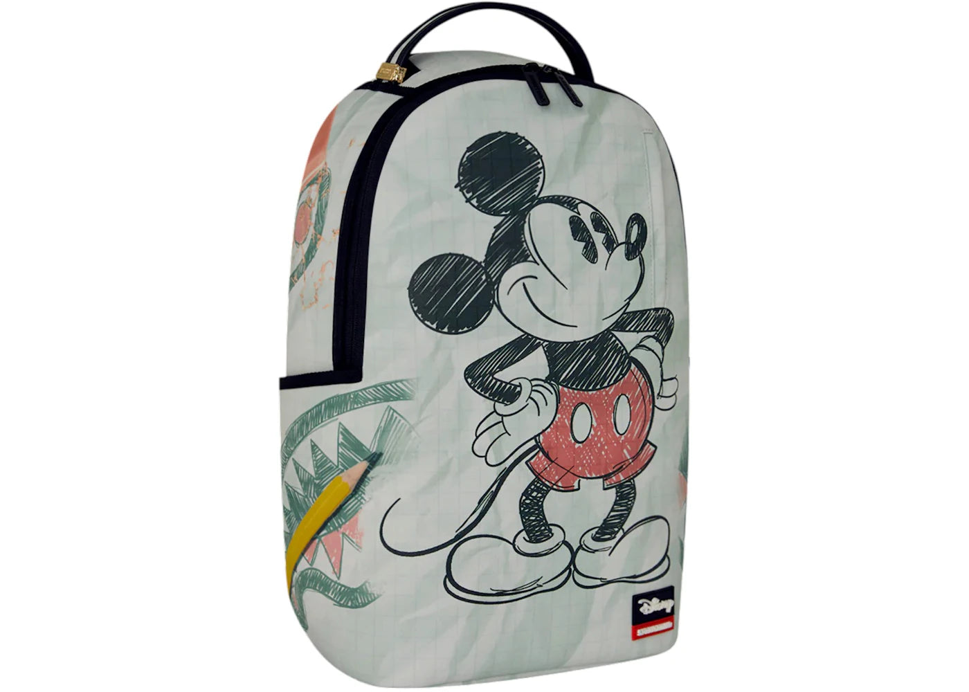 Sprayground Disney Mickey Sketch Backpack Multicolor