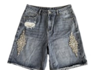 Fraternal Blue Dagger Jorts