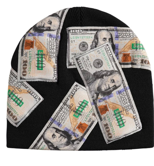 Supreme Money Beanie Black