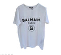 Balmain Logo Print T-shirt White
