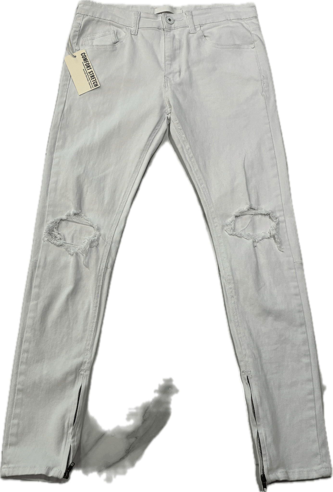 KNDK White Skinny Jeans