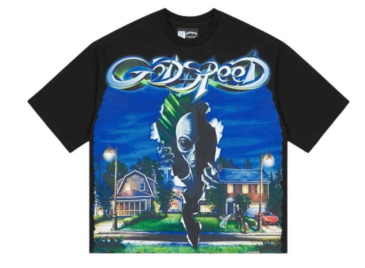 Godspeed Neighborhood Watch T-shirt Black