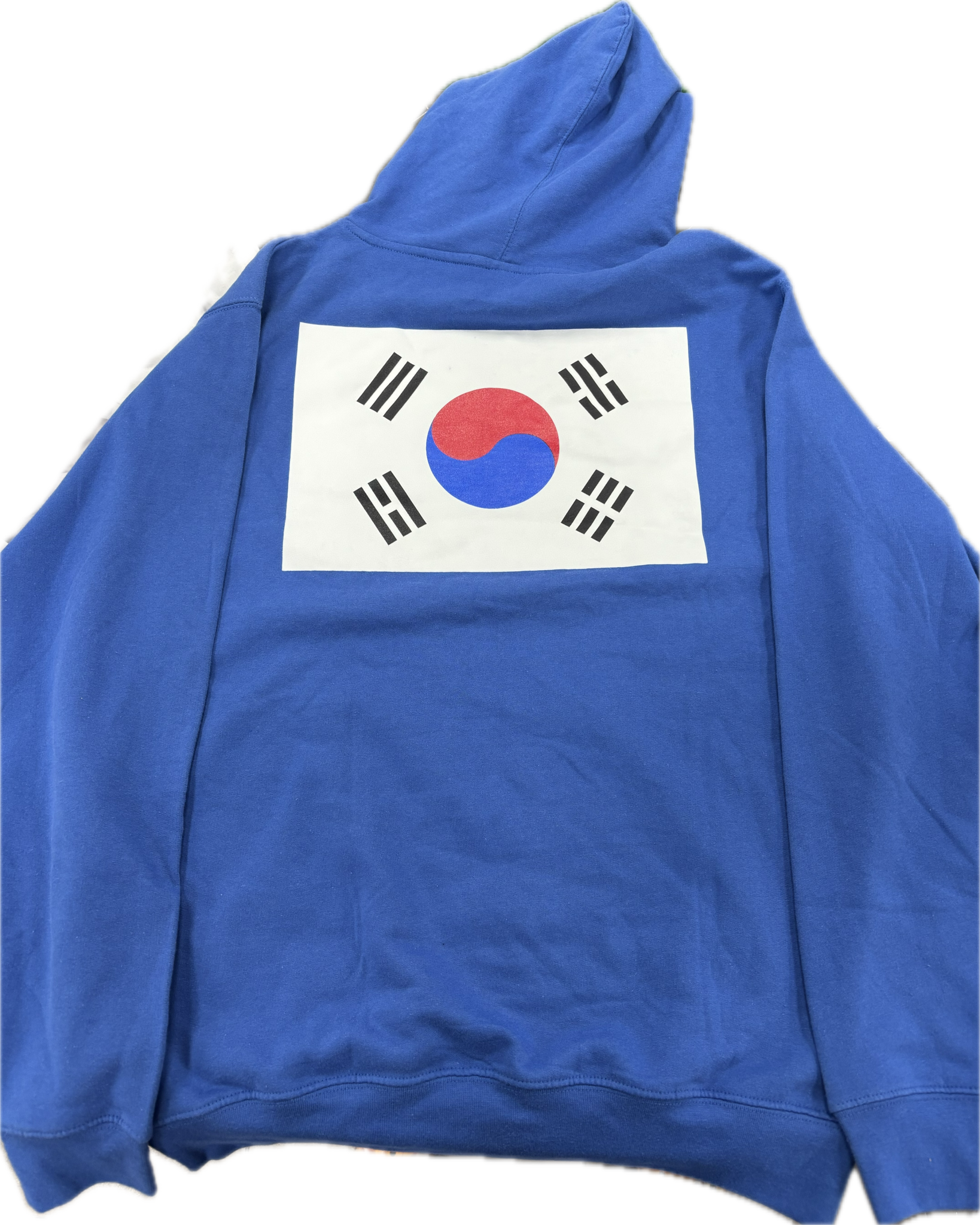 Anti Social Social Club Blue South Korean Flag Hoodie