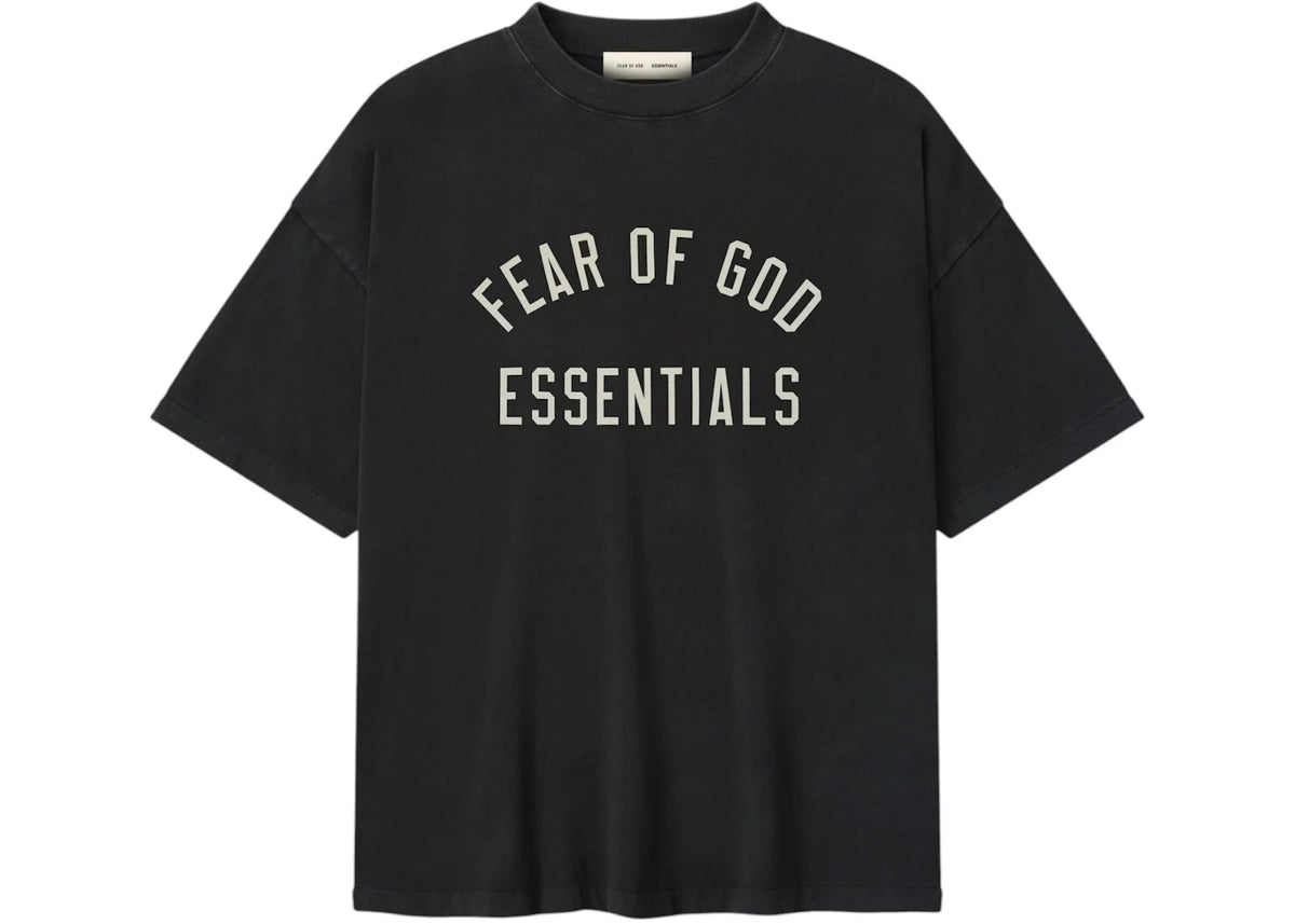 Fear of God Essentials 90's Short Sleeve Tee Vintage Black