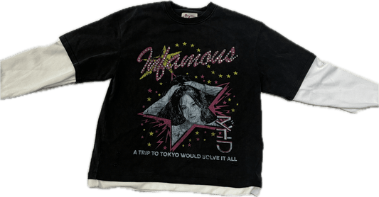Showcase Infamous Trip To Tokyo Double Layer Shirt Black