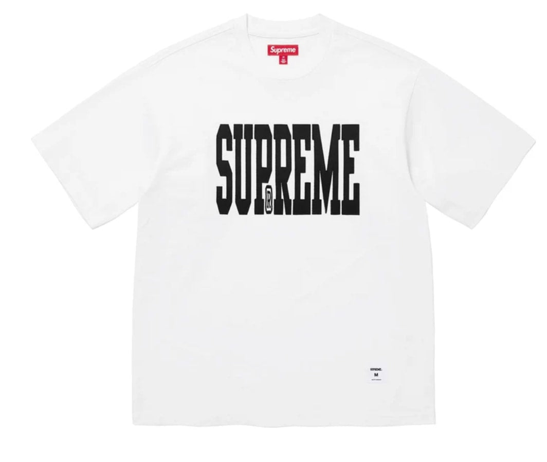 Supreme Stretch Applique White Tee
