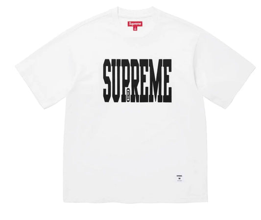 Supreme Stretch Applique White Tee