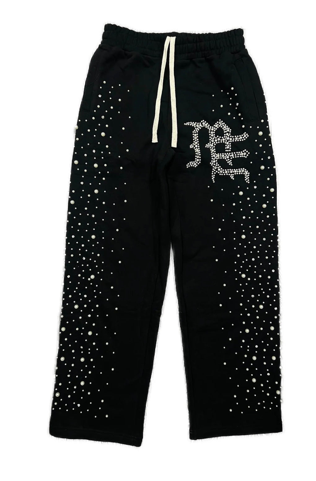 Mixed Emotions Black ‘Pearl’ Sweatpants