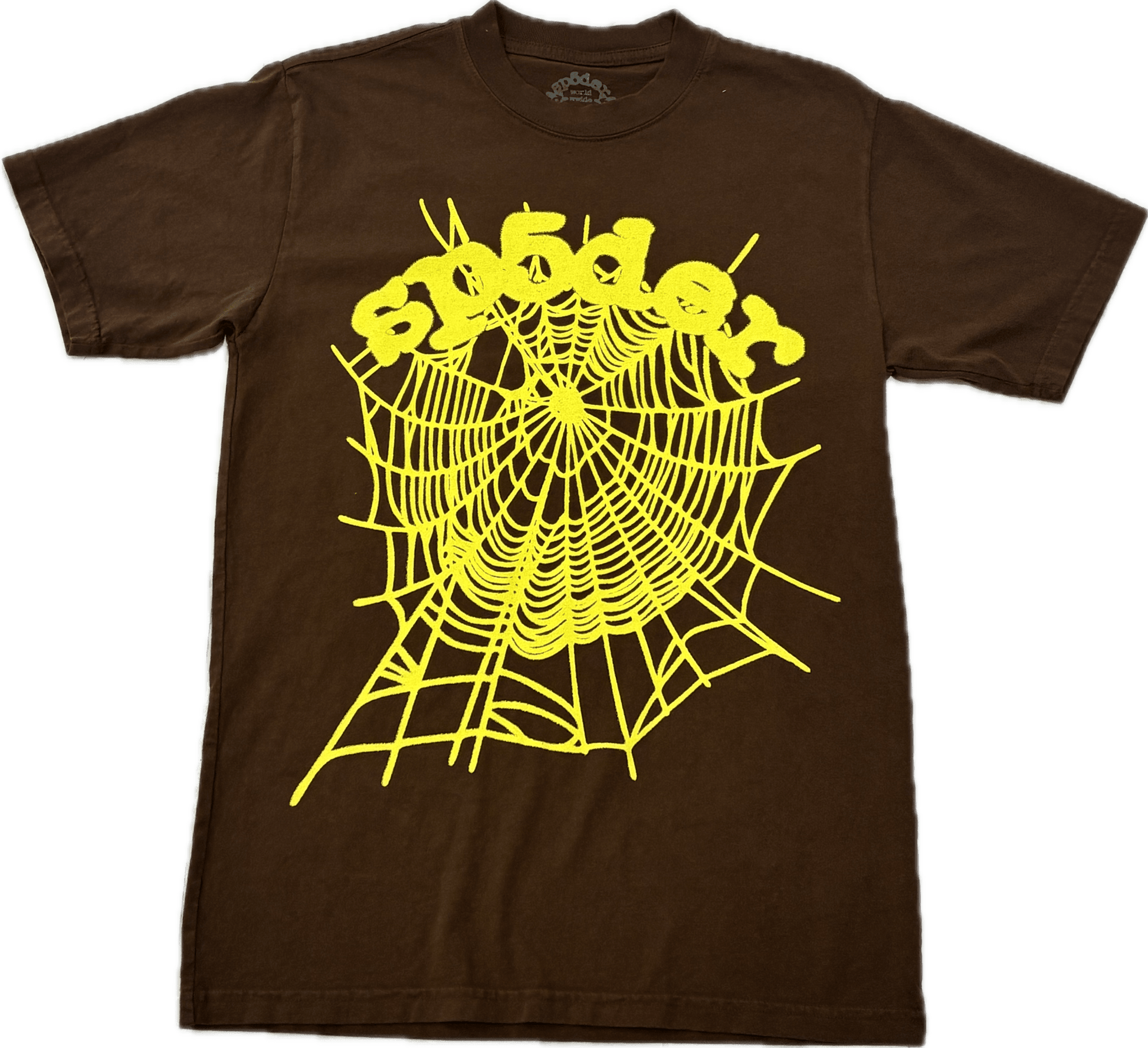 Sp5der Brown T-Shirt