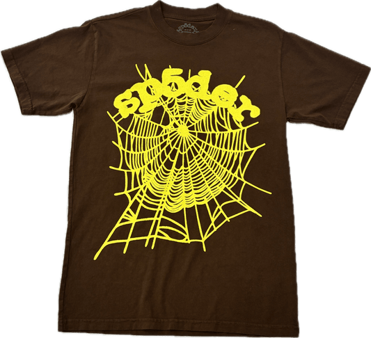 Sp5der Brown T-Shirt