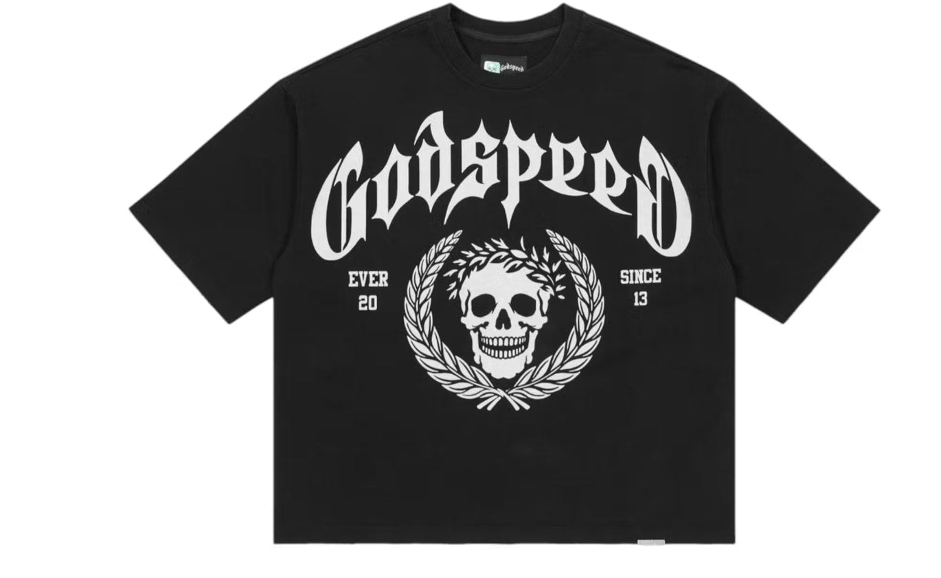Godspeed Victor Crest Tee Black 